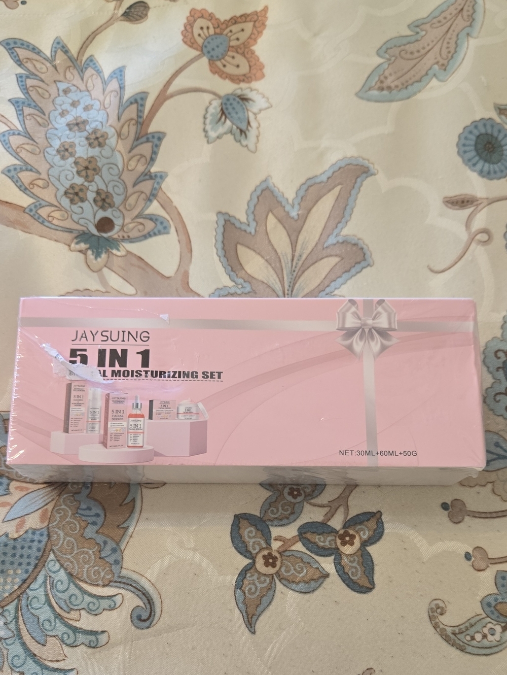 Jaysuing 5-in-1 Facial Moisturizing Set - Pink